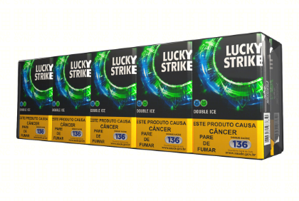 LUCKY STRIKE DOUBLE ICE PCT C/10 CARTEIRA