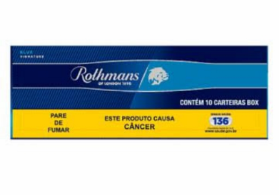 ROTHMANS BLUE GLOBAL CONNECTIONS PCT C/10 CARTEIRA
